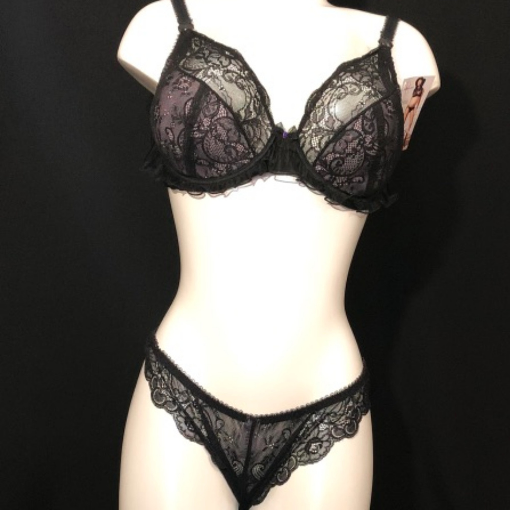CACHE COEUR UNDERWIRE NURSE BRA BLACK